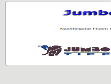 Tablet Screenshot of jumbobusinessgroup.com